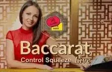 Baccarat Control Squeeze live table by Evolution Gaming