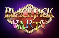 Blackjack Party live table with lively hosts by Evolution Gaming